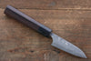 Yoshimi Kato VG10 8 Layer Damascus Petty-Utility  75mm with Shitan Handle - Seisuke Knife