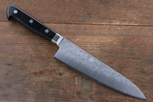  Takamura Knives VG10 Hammered Gyuto Japanese Knife 180mm with Black Pakkawood Handle - Seisuke Knife