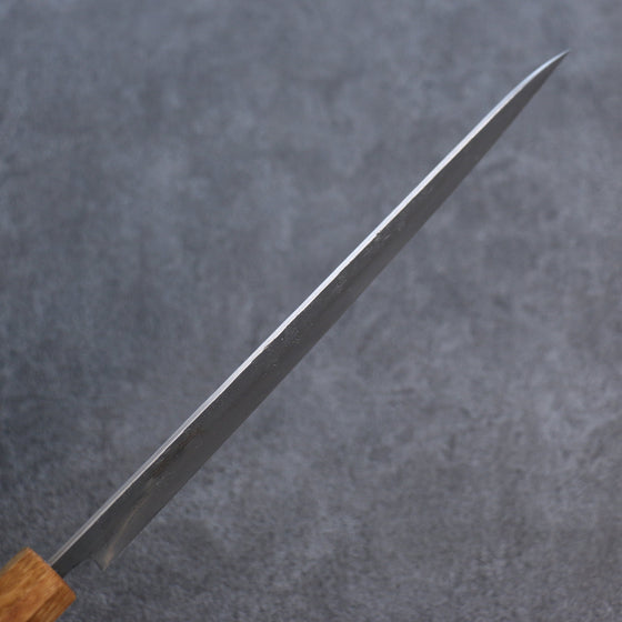 Seisuke SLD Washiji Sujihiki Japanese Knife 240mm Burnt Oak Handle - Seisuke Knife