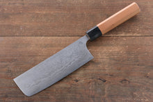  Nao Yamamoto VG10 Damascus Nakiri Japanese Knife 165mm Cherry Blossoms Handle - Seisuke Knife
