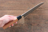 Nao Yamamoto VG10 Damascus Santoku  170mm with Cherry Wood Handle - Seisuke Knife
