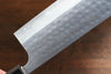 Nao Yamamoto SRS13 Black Damascus Nakiri 165mm Cherry Blossoms Handle - Seisuke Knife