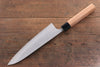 Nao Yamamoto SRS13 Black Damascus Gyuto 210mm Cherry Blossoms Handle - Seisuke Knife
