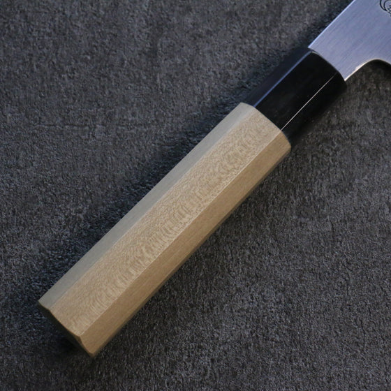 Kikuzuki White Steel No.2 Kasumitogi Nakiri 180mm Magnolia Handle - Seisuke Knife