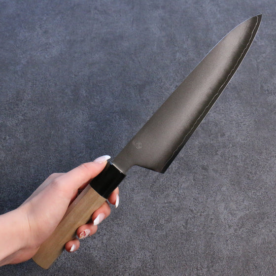 Kikuzuki Silver Steel No.3 Kasumitogi Gyuto 210mm Magnolia Handle - Seisuke Knife