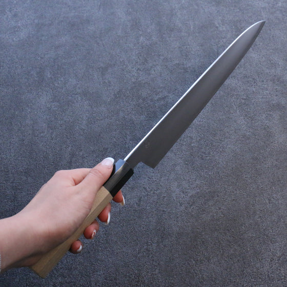 Kikuzuki Silver Steel No.3 Kasumitogi Gyuto 270mm Magnolia Handle - Seisuke Knife