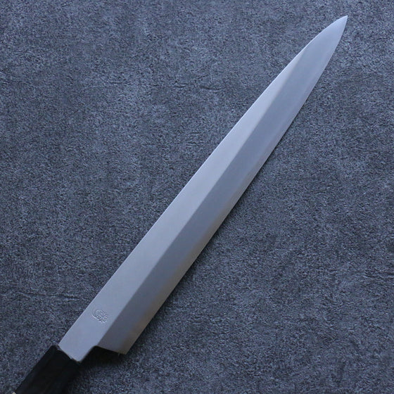 Kikuzuki Silver Steel No.3 Kasumitogi Yanagiba 270mm Magnolia Handle - Seisuke Knife