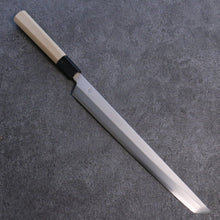  Kikuzuki Silver Steel No.3 Kasumitogi Sakimaru Takohiki 270mm Magnolia Handle - Seisuke Knife