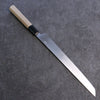 Kikuzuki Silver Steel No.3 Kasumitogi Sakimaru Takohiki 270mm Magnolia Handle - Seisuke Knife