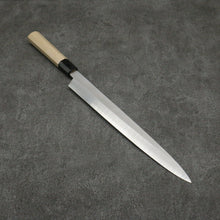  Kikuzuki Silver Steel No.3 Kasumitogi Yanagiba 300mm Magnolia Handle - Seisuke Knife