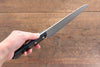 Nao Yamamoto SG2 Damascus Migaki Finished Gyuto 180mm Black Pakka wood - Seisuke Knife