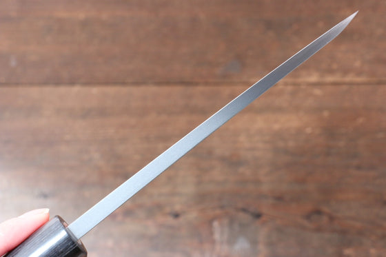 Nao Yamamoto Silver Steel No.3 Nashiji Deba  150mm Shitan Handle - Seisuke Knife