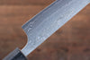 Nao Yamamoto SPG2 Black Damascus Petty-Utility  140mm Shitan Handle - Seisuke Knife