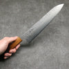Seisuke SLD Washiji Gyuto 240mm Burnt Oak Handle - Seisuke Knife