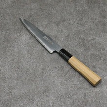  Minamoto Akitada White Steel No.2 Kasumitogi Petty-Utility 150mm Magnolia Handle - Seisuke Knife