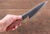 Nao Yamamoto White Steel No.1 Kurouchi Deba  150mm with Bubinga Wood Handle - Seisuke Knife