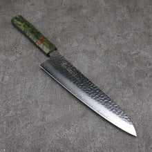  Sakai Takayuki VG10 33 Layer Damascus Gyuto 240mm Stabilized wood Handle - Seisuke Knife