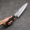 Sakai Takayuki Sanpou White Steel No.2 Gyuto 210mm Wenge Handle - Seisuke Knife