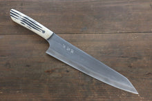  Takeshi Saji Vinno1 Kiritsuke Gyuto 240mm Cow Bone Handle - Seisuke Knife