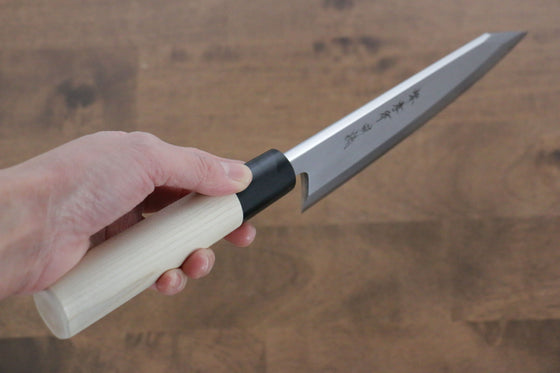 Sakai Takayuki Tokujyo White Steel No.2 Kiritsuke Deba 180mm Magnolia Handle - Seisuke Knife