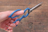 MT INOX Stainless Steel Scissors (Blue) - Seisuke Knife