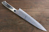 Takeshi Saji Blue Steel No.2 Colored Damascus Gyuto 240mm White Cow Bone Handle - Seisuke Knife