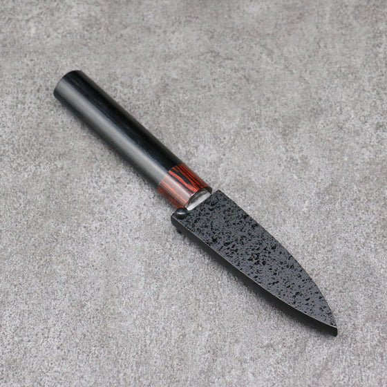 Kuroshime Magnolia Sheath for 80mm Petty-Utility with Plywood pin Kaneko - Seisuke Knife