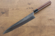  Shungo Ogata R2/SG2 Sujihiki Japanese Knife 240mm Shitan Handle - Seisuke Knife