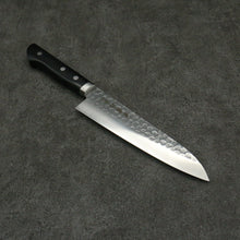  Kanetsune VG1 Hammered Gyuto 180mm Black Pakka wood Handle - Seisuke Knife
