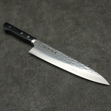  Kanetsune VG1 Hammered Gyuto 210mm Black Pakka wood Handle - Seisuke Knife