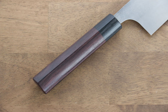 Shungo Ogata SG2 Santoku 180mm with Shitan Handle - Seisuke Knife