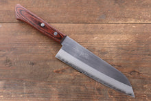  Kunihira VG1 Migaki Finished Santoku Japanese Knife 170mm Mahogany Handle - Seisuke Knife