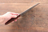 Kunihira VG1 Migaki Finished Santoku Japanese Knife 170mm Mahogany Handle - Seisuke Knife