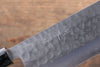 Kunihira Tanryu VG1 Damascus Nakiri 165mm Walnut Handle - Seisuke Knife
