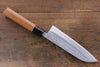 Kunihira Tanryu VG1 Damascus Santoku Japanese Knife 170mm with Walnut Handle - Seisuke Knife