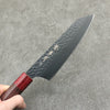 Sakai Takayuki Kurokage VG10 Hammered Teflon Coating Kiritsuke Santoku160mm Rosewood Handle - Seisuke Knife