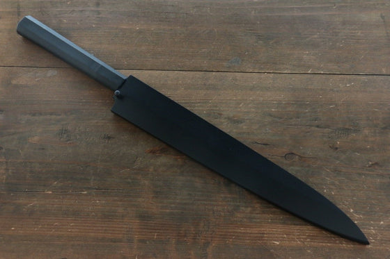 Black Saya Sheath for Yanagiba Knife with Plywood Pin 270mm - Seisuke Knife