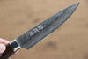 Kazuo Nomura VG10 Damascus Petty-Utility Japanese Knife 100mm Ironwood Handle - Seisuke Knife