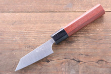  Shibata Takayuki Kotetsu R2/SG2 Petty-Utility Japanese Knife 80mm with Jura Handle - Seisuke Knife