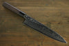 Sukenari ZDP189 Damascus Gyuto  210mm with Shitan Handle - Seisuke Knife