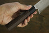 Sukenari ZDP189 Damascus Gyuto Japanese Knife 210mm with Shitan Handle - Seisuke Knife