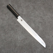  Shigeki Tanaka Majiro Silver Steel No.3 Bread SliceSG270mm Ebony Wood Handle - Seisuke Knife