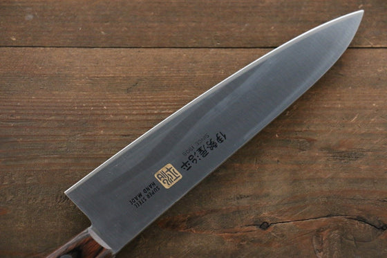 Iseya Molybdenum Gyuto 180mm Mahogany Handle - Seisuke Knife