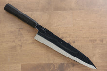  Jikko Fujisan Honyaki White Steel No.3 Gyuto 240mm Ebony Wood Handle Kasumi - Seisuke Knife