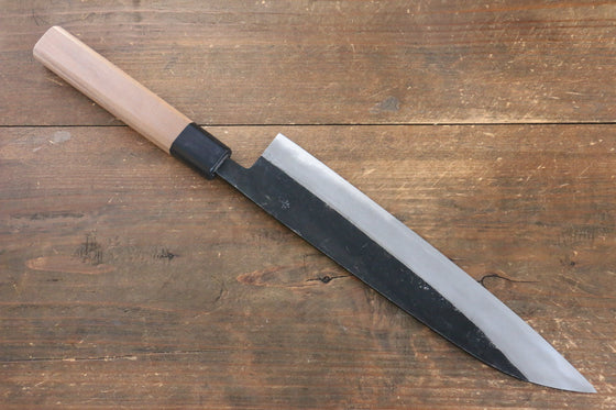 Sakai Takayuki Blue Steel No.2 Kurouchi Gyuto 240mm with Walnut Handle - Seisuke Knife