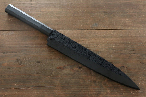 SandPattern Saya Sheath for Yanagiba Knife with Plywood Pin 210mm - Seisuke Knife