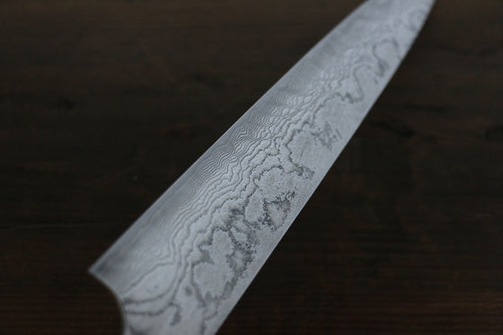 Takeshi Saji VG10 Damascus Sujihiki Japanese Chef Knife 270mm with Bone Handle - Seisuke Knife