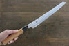 Sakai Takayuki Homura Hien Blue Steel No.2 Kengata Yanagiba 300mm Yew Tree Handle - Seisuke Knife