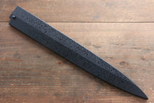  Kuroishime Saya Sheath for Yanagiba Sashimi Knife with Plywood Pin - 330mm - Seisuke Knife