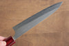 Masakage Yuki White Steel No.2 Nashiji Petty-Utility 150mm with Magnolia Handle - Seisuke Knife